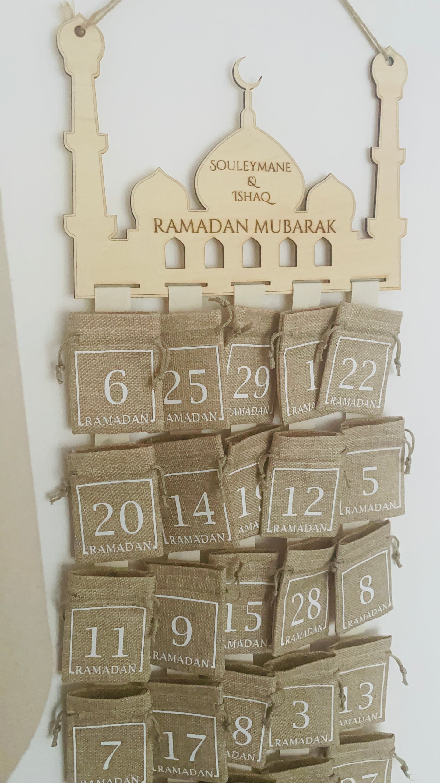 Calendrier Ramadan 30 jours