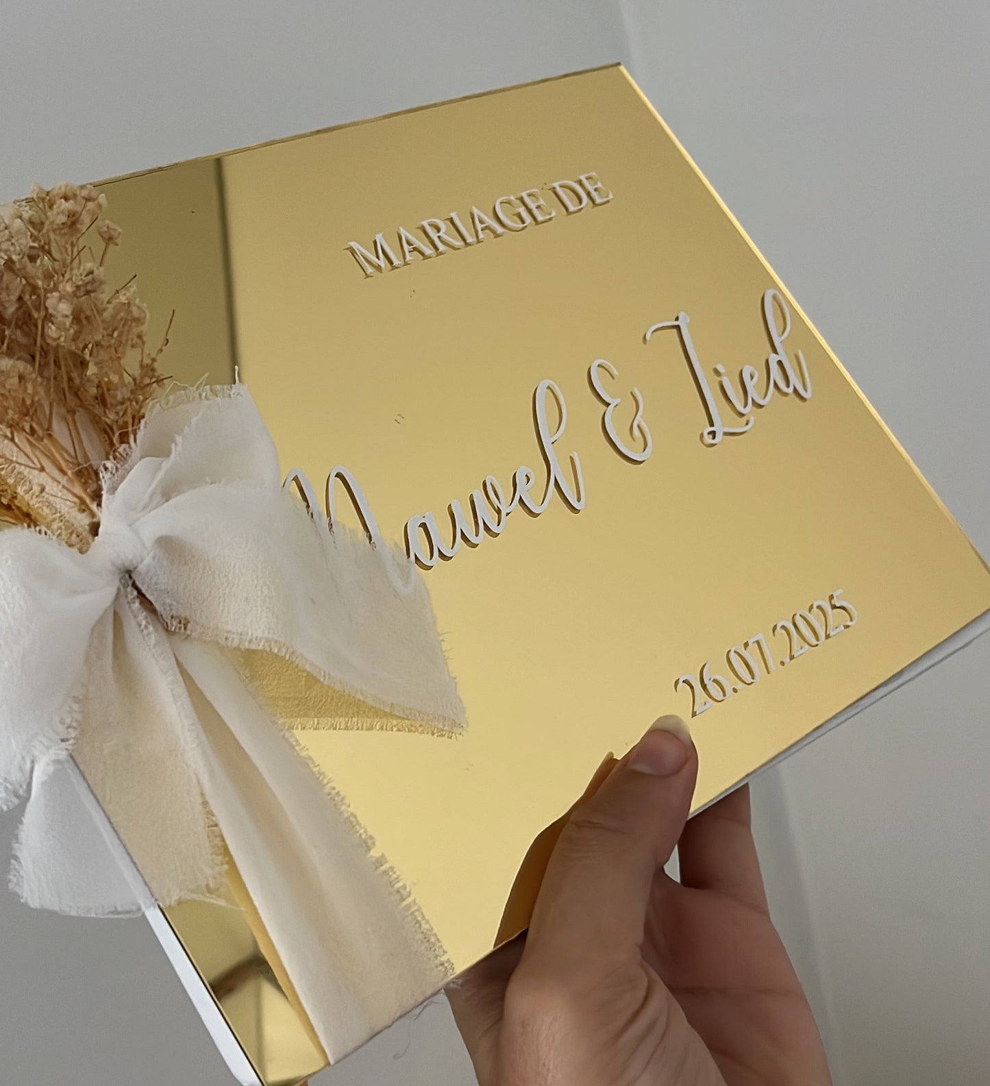 Livre d’or personnalisé