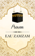 10 Mini bouteille Eau Zamzam - Modèle 2