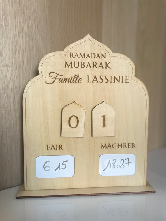 Compteur Ramadan Aimantée