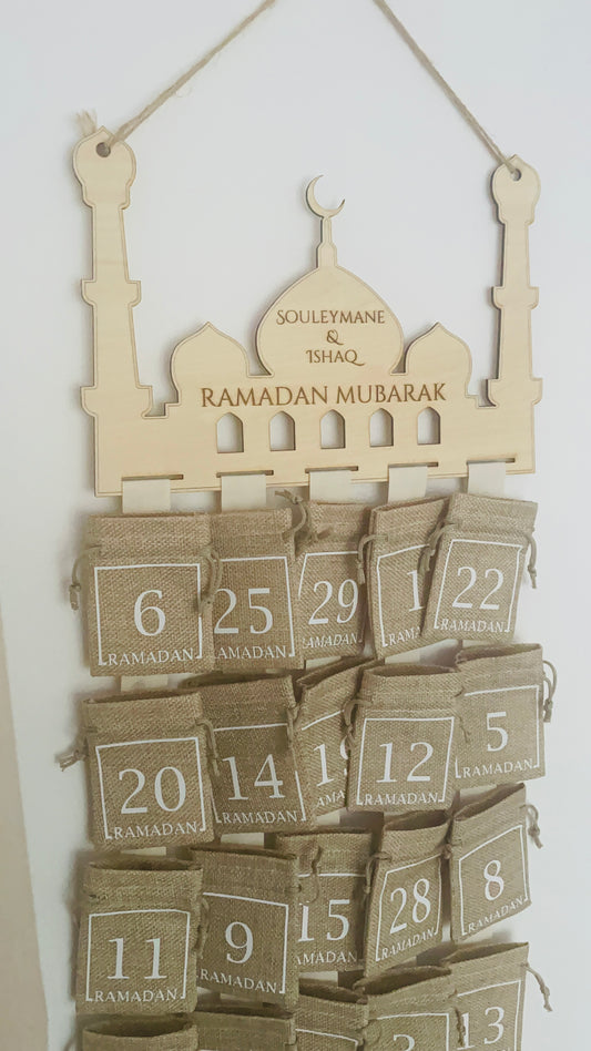 Calendrier Ramadan 30 jours