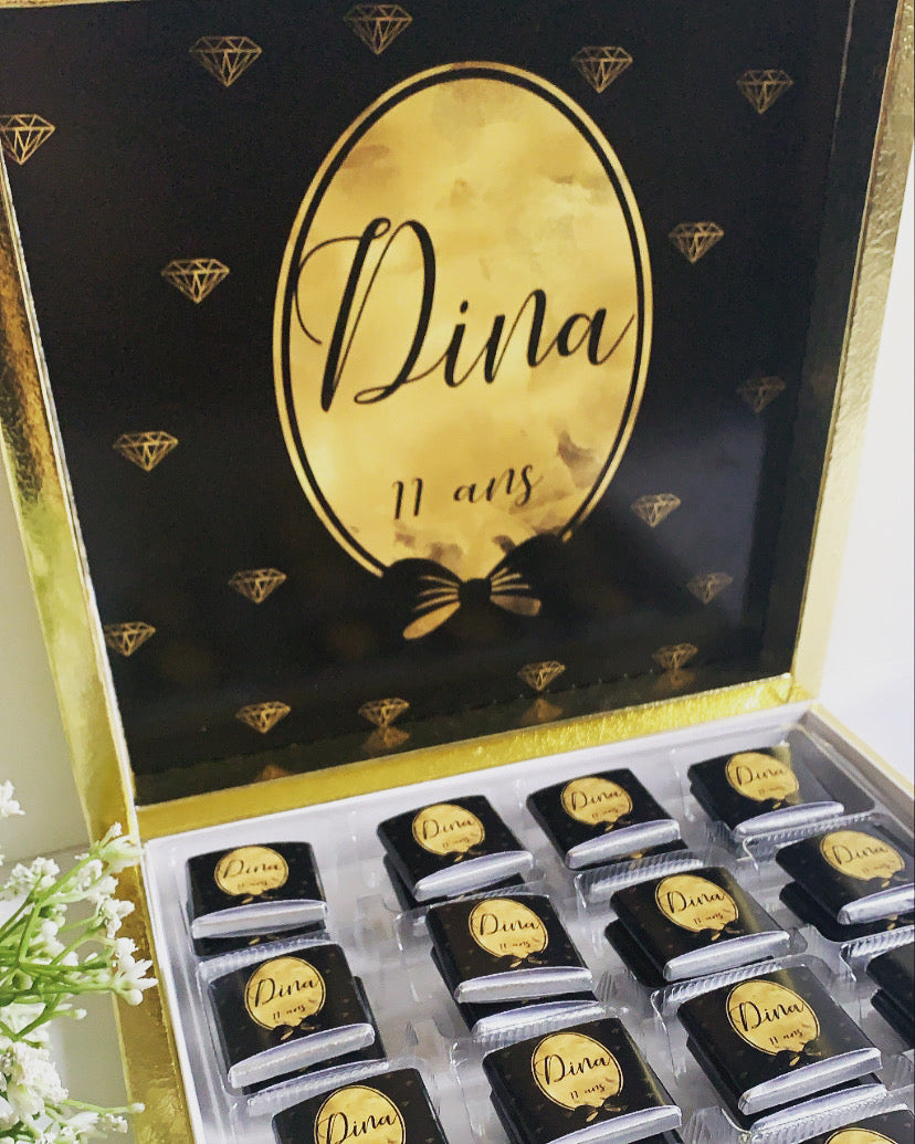 Boîte chocolat - Moyenne