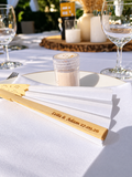Éventail personnalisé – Cadeau invité mariage