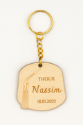 Porte-clés personnalisé – Souvenir invité