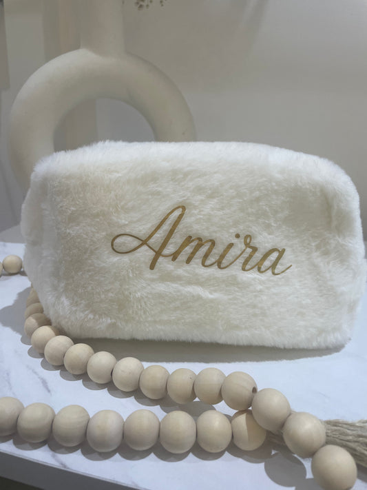 Trousse peluche